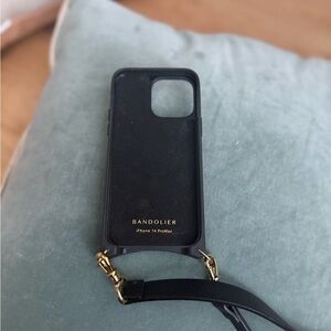 Bandolier Black and Gold iPhone 14 Pro Max Case